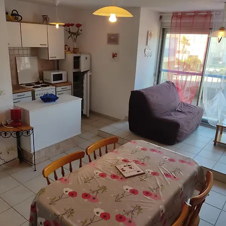 Spacieux T1 Alcove, 4/6 Pers - Centre Gruissan, 400m Plage, Ascenseur, Parking Proche - Fr-1-796-57 Appartamento Gruissan